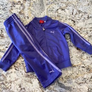 Purple Track Suit
